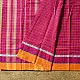 shop Narayanpet Handloom Cotton Saree - Rani Pink