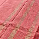 indian handloom Cotton Saree in Peachish Red