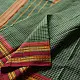 pure Handloom Deep Green Saree