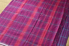 Iravati | Narayanpet Handloom Cotton Saree | Deep Magenta-Violet