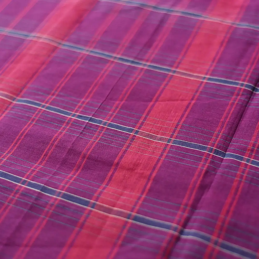 Deep Magenta handloom saree