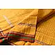 shop Narayanpet Handloom Cotton Yellow Saree With Red Border
