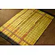 shop Narayanpet Handwoven Yellow Saree With Green Border