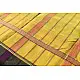 shop Narayanpet Handwoven Yellow Saree With Green Border