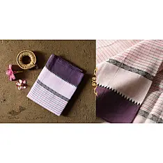 Iravati .  इरावती  - Narayanpet Light Pink Saree - Handwoven Cotton