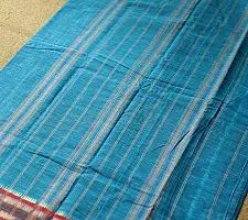 Iravati | Narayanpet Handloom Cotton Saree | Peacock Blue
