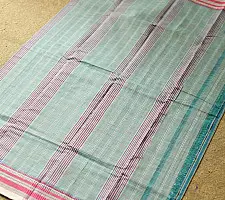 Iravati | Narayanpet Handloom Cotton Saree | Teal Green