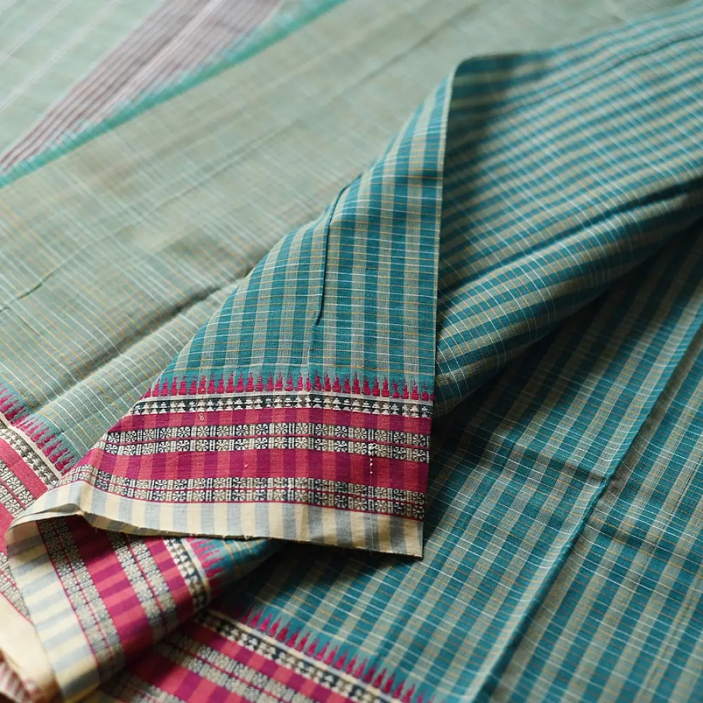 shop telangana  Handloom Cotton Saree