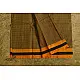 shop pure cotton narayanpet cotton checks Mustard Yellow saree