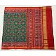 पारिजात ✼ Single Ikat Patola  ✼ Silk  Saree ✼ 10