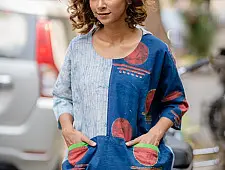 Bindi . बिंदी | Batik Tunic