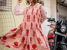 Bindi . बिंदी |Bawra: Pleated Summer Holiday Dress