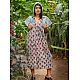 shop Pintucks Kaftan Dress