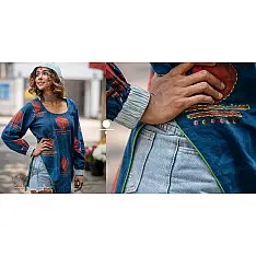 Bindi . बिंदी | Indigo Bindi batik Top