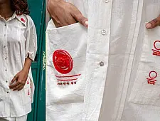 Shvet | Mull Cotton Designer Kaftan
