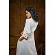 shop Mull Cotton Designer Midi Dress