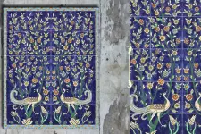 Grace the wall ~ TURKISH MURAL-O (Set of 20 tiles)