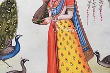 Miniature Painting ~ Rajasthan ~ Meera