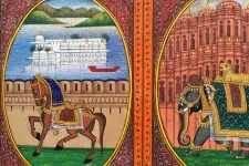 Miniature Painting ~ Rajasthan ~ Three City