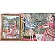 Miniature Painting ~ Rajasthan ~ Radha Krishna playin Raas