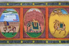 Miniature Painting ~ Rajasthan ~ Three City