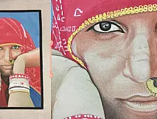 Miniature Painting ~ Rajasthani Women