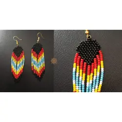 Handmade Bead Jewelry | Earring- Multi Colour