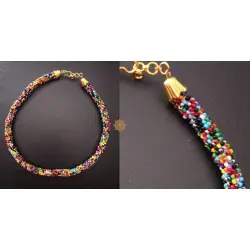 Handmade Bead Jewelry | Necklace - Multi Colour