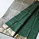 buy Bottle green Maheshwari pure silk saree 