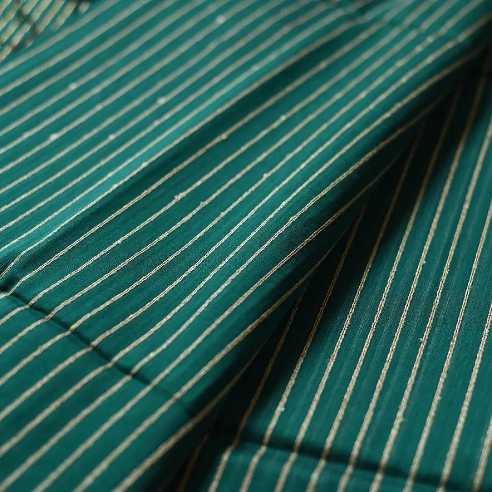 buy Handloom Maheshwari Silk bottle green Saree