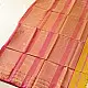 buy Handloom Maheshwari Self Stripe Saree - Yellow