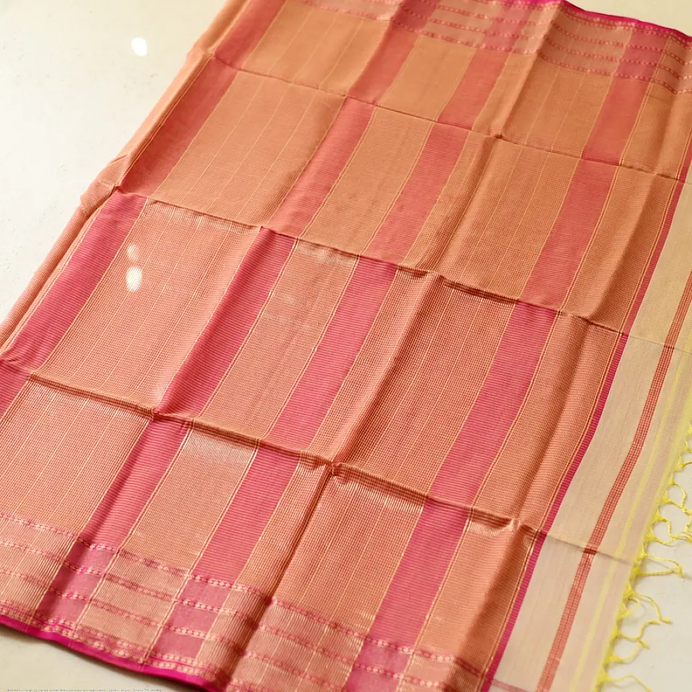 buy Handwoven Maheshwari Silk Saree