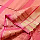 buy Handloom Self Stripes Maheshwari Silk Saree