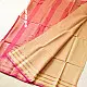 buy Handloom Self Stripes Maheshwari Silk Saree
