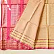 buy Handloom Self Stripes Maheshwari Silk Saree