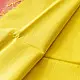 buy Handloom Maheshwari Yellow Silk Saree With Pink Pallu
