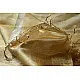 Wedding special Maheshwari Full Tussar Saree | Heavy Golden Zari
