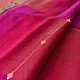 buy Zari Border Maheshwari Silk Saree ~ Rani Pink