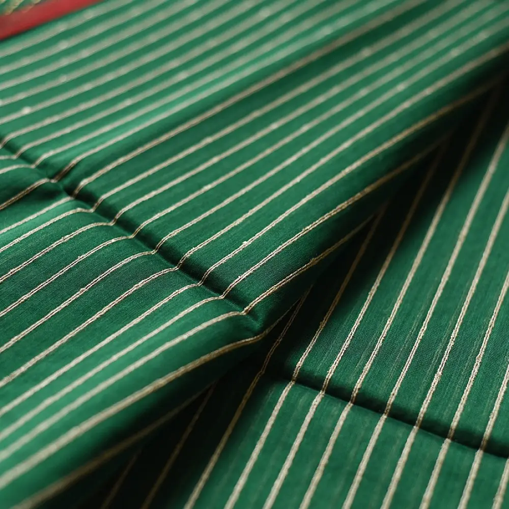 buy Chatni green colour Handloom Maheshwari Silk Saree