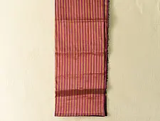 Rekha | Maheshwari Top & Dupatta in Rani Pink & Copper zari