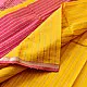 buy Zari Stripes Maheshwari Silk Saree ~ Yellow