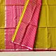 buy Zari Stripes Maheshwari Handloom Silk Saree
