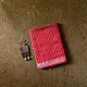 buy Handloom Maheshwari Saree ~ Red With Pink Pallu