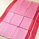buy Handloom Maheshwari Saree ~ Red With Pink Pallu