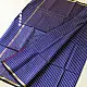 buy Zari Stripes Maheshwari Saree ~ Royal Blue