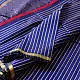 buy Zari Stripes Maheshwari Saree ~ Royal Blue