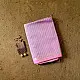 buy Handloom Maheshwari Silk Saree With Zari Stripe - Pink & Purple