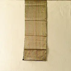 Rekha | Maheshwari Handloom Dress Material - Golden & Silver
