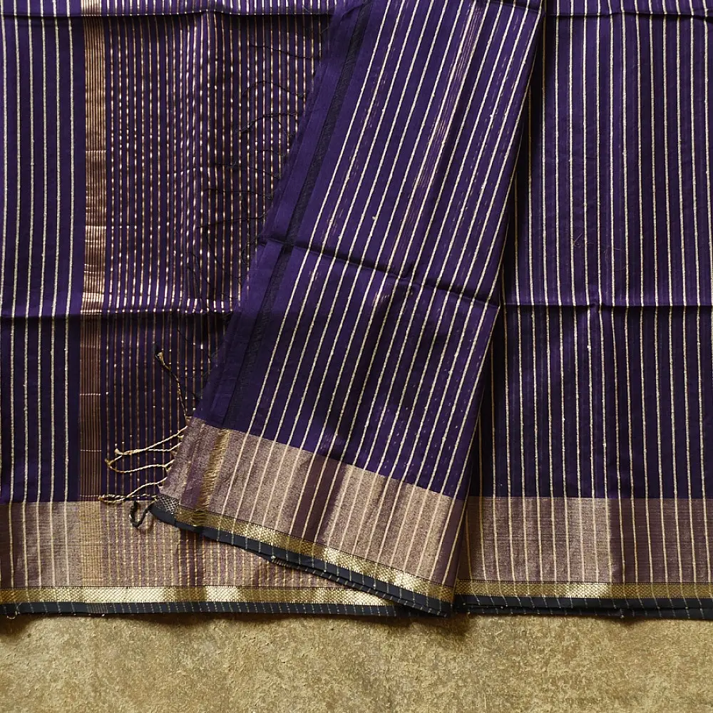 buy Handloom Maheshwari Silk  Jamuni Saree