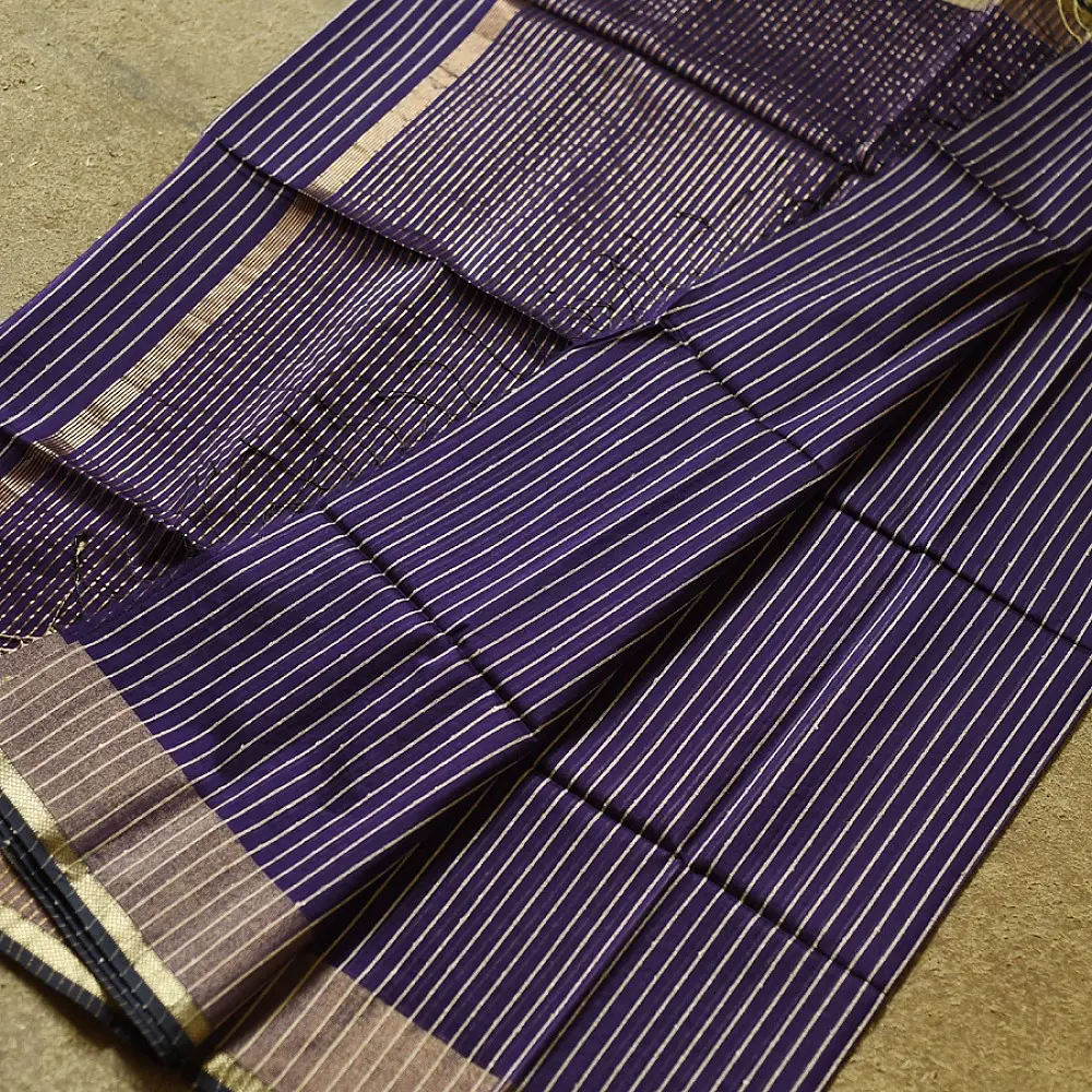 buy Handloom Maheshwari Silk  Jamuni Saree